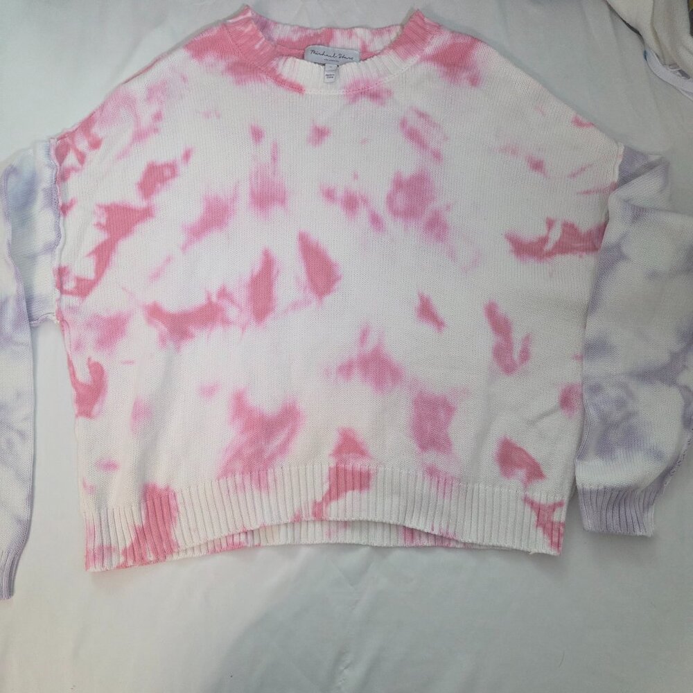 Michael Stars‎ women's tie-dye sweater, small Vintage Y2K